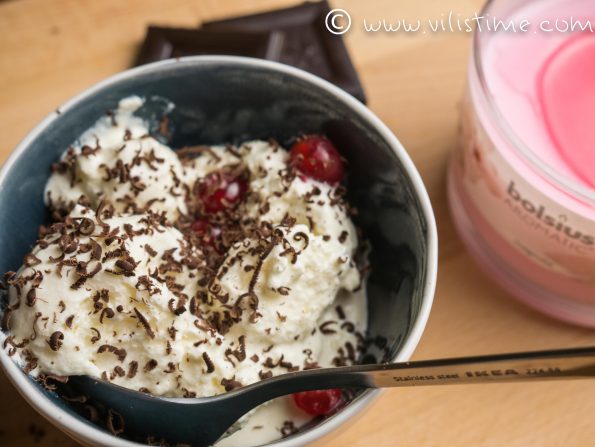 Домашен ванилов сладолед без грам захар