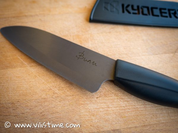 Керамичен кухненски нож Вили (+ протектор и безплатна доставка)